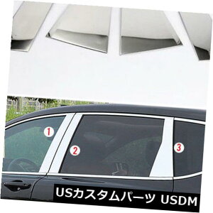 hAs[ z_CR-V 2017-2019XeXX`[EBhE~hs[|XgJo[fR[VɃtBbg fits Honda CR-V 2017-2019 Stainless Steel Window Middle Pillar Posts Cover Decor