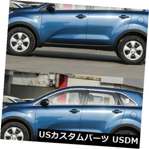 �h�A�s���[ KIA KX3�̂��߂ɂ҂����荇��18pcs�S�����̓y��̌`���̃g���� 18pcs Full Window Pillars Sill Molding Trim Exactly Fitted For KIA KX3 �y���s�A���i�z