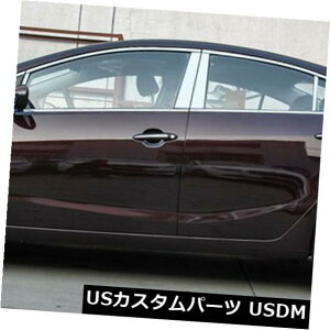 hAs[ XeX|̃Ng+KIA K3̂߂̃Jo[g܂ Stainless Steel Chrome Window Sills+Pillar Posts Trims Cover For Kia K3
