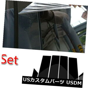 hAs[ q_CIX35 2010-2015 6PCS~[ʃEBhEZ^[s[Jo[gWQp For Hyundai IX35 2010-2015 6PCS Mirror Effect Window Center Pillar Cover Trim WQ