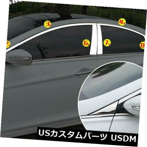 �h�A�s���[ �q�����_�C�\�i�^2011-14�̂��߂ɂ҂����荇���t���E�B���h�E�̒��̓y��̐��`�̃g���� Full Window Pillars Sill Molding Trim Exactly Fitted For Hyundai SONATA 2011-14 �y���s�A���i�z