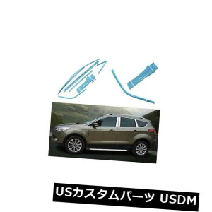 hAs[ tH[hKugâ߂̊SȃEBhEYÑg̑̒S̒ Full Windows Chrome Molding Trim Decoration Center Pillar For Ford Kuga