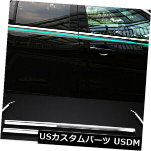 hAs[ tH[hGNXv[[2013-2017̂߂6{̃XeX|̃EBhEYs[TChJo[g 6pcs Stainless Steel Windows Pillar Side Cover Trim for Ford Explorer 2013-2017