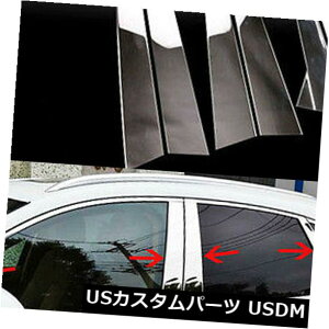 hAs[ |VF}J14-15VXeXhAs[Jo[g8p For Porsche Macan 14-15 New Stainless Steel Door Pillar Window Cover Trim 8Pcs