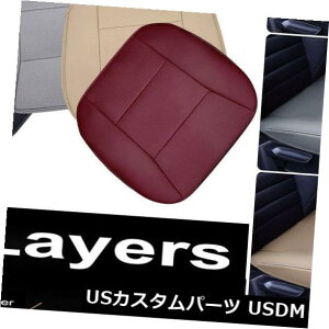V[gJo[ ʋĈԂ̃Jo[V[gveN^[NbVfbNXtgV[gJo[PUU[ Breathable Car Cover Seat Protector Cushion Deluxe Front Seat Cover PU Leather