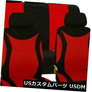 V[gJo[ 9{/ZbgԂ̃CeAANZT[V[gJo[w /wbhXgJo[ϋv̂K 9pcs/set Car Interior Accessories Seat Covers w/Head Rest Covers Durable Comfort