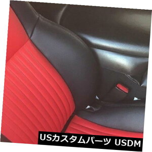 V[gJo[ 1997 - 2004NC5RxbgpU[ƐԂ̃V[gJo[Z06 1997-2004 C5 Corvette Replacement Leather Black and Red Seat Covers for Z06