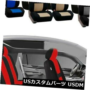 V[gJo[ 2s[Xjo[TJ[V[g}bgJo[ttBbgʋCveN^[NbVpbhZbg 2Pcs Universal Car Seat Mat Covers Full Fit Breathable Protector Cushion Pad Set