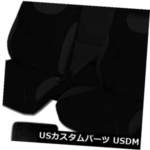 V[gJo[ SȈꎮ̃}bgtĂXo̐V_炩z̃J[gbÑV[gJo[ For Subaru New Soft Black Cloth Car Truck Seat Covers With Mats Full Set