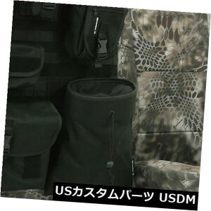 シートカバー カスタムフィットKryptek Banshee Neosupreme Tactical迷彩シートカバーw / MOLLEソリッド Custom-Fit Kryptek Banshee Neosupreme Tactical Camo Seat Covers w/MOLLE Solid