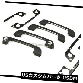 ドアノブ ドアハンドル BMW 3 5シリーズE36 E34 x4 320I用ガスケット付き外部ドアハンドルカバートリム Exterior Door Handle Cover Trims with Gaskets for BMW 3 5 Series E36 E34 x4 320I