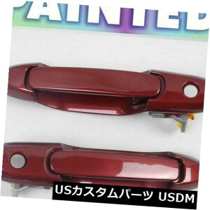 hAmu hAnh g^VGiOhAnhtgyA3k4Tt@CAbhp[DS249p For Toyota Sienna Outside Door Handle Front Pair 3k4 Sunfire Red Pearl DS249