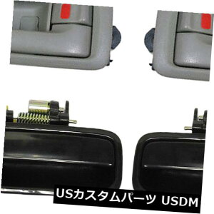 hAmu hAnh g^J1997-2001pubNAvphAnh8Zbg CTChZ[W Door Handle 8PCS Set For Toyota Camry 1997-2001 Outside Black  Inside Sage