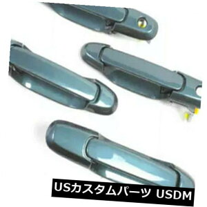 hAmu hAnh DS463 98 98-03g^VGiT[tBu[8 N 7̂߂̃hAnh̊O4Zbg DS463 Set 4pcs Outside Door Handle For 98 99-03 Toyota Sienna Sailfin Blue 8N7