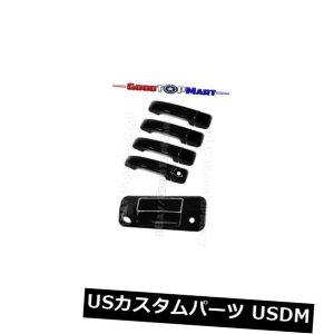 �h�A�m�u �h�A�n���h�� FOR�F2007-13�g���^�c���h���N���[�}�b�N�X�u���b�N�O���X�h�A�n���h���e�[���Q�[�gW / CA�J�o�[ FOR: 2007-13 TOYOTA TUNDRA CREW MAX BLACK GLOSS DOOR HANDLE Tail Gate W/CA COVER �y���s�A��