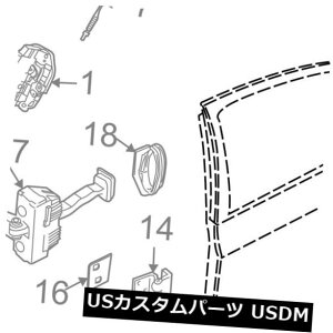 hAmu hAnh BMW OEM 04-10 X3bNn[hEFA - AhA - nhAOpbhE51213403760 BMW OEM 04-10 X3 Lock Hardware-Rear Door-Handle. Outside Pad Right 51213403760