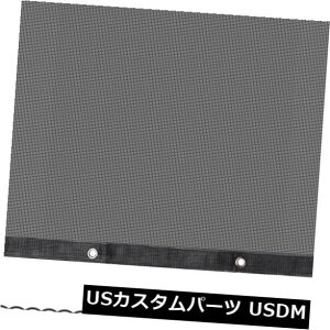 bVgbvJo[ bVTVF[hgbvJo[tBbg2007-2017W[vO[JK / JKU 2hA/ 4hAubN Mesh Sun Shade Top Cover fit 2007-2017 Jeep Wrangler JK/JKU 2-Door/4-Door Black