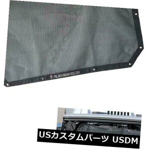 bVgbvJo[ gbvTVF[hbVJo[oCU[V[hUVیW[vO[JK 2/4hA Top Sun Shade Mesh Cover Visor Shield UV Protect for Jeep Wrangler JK 2/4 Door