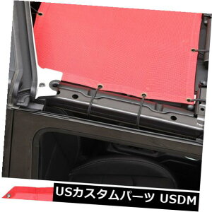 bVgbvJo[ TVF[hbVrLjgbvn[tJo[2018W[vO[JL 2hAbh Sun Shade Mesh Bikini Top Half Cover For 2018 Jeep Wrangler JL 2-Door Red