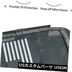bVgbvJo[ EclipsebVTVF[h\tggbvJo[2018 2019W[vO[JL JLU 4hA Eclipse Mesh Sun Shade Soft Top Cover For 2018 2019 Jeep Wrangler JL JLU 4 Doors