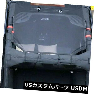 bVgbvJo[ W[vO[4hA2007-2017pč|GXebVTVF[hgbvJo[ USA Flag Polyester Mesh Sun Shade Top Cover For Jeep Wrangler 4 Door 2007-2017