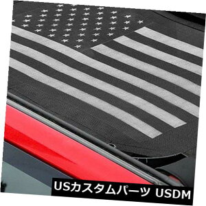 bVgbvJo[ W[vO[JK 2/4hA̕čTVF[h\tgbVgbvJo[2007-2018 US Flag SunShade Soft Mesh Top Cover For Jeep Wrangler JK 2/4 Doors 2007-2018