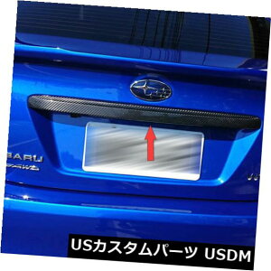 gNbhK[jbV XoWRX STI4 4DRZ_phCJ[{t@Co[AgNbhK[jbVg Dry Carbon Fiber Rear Trunk Lid Garnish Trim For Subaru WRX STI 4th 4DR Sedan