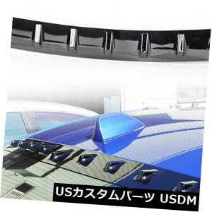 [tX|C[ SUBARU WRX STI 4th 4DRAtBEBhE[tX|C[ECO15-19pubN Glossy Black For SUBARU WRX STI 4th 4DR Rear Fin Window Roof Spoiler Wing 15-19