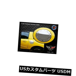 US���b�L�p�[�c C5�R���x�b�g���[�V���O�X�^�C���|���b�V���X�e�����X�|�K�X�R���h�A�J�o�[1997�N-2004 C5 Corvette Racing Style Polished Stainless Steel Gas Fuel Door Cover 1997-2004