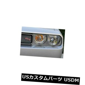 USbLp[c _bW`W[09-14pT-Rex|bVT1V[Y2pcwbhvx[ T-Rex Polished T1 Series 2pc Headlamp Bezels for Dodge Challenger 09-14