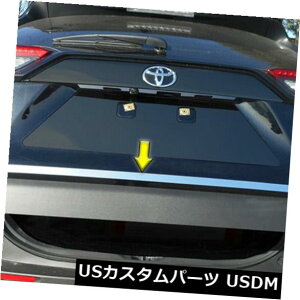 USbLp[c ꂽAfbLggNbhANZg1iKF2019g^Rav4j Polished Rear Deck Trim Trunk Lid Accent 1pc (fits: 2019 Toyota Rav4)
