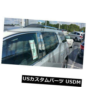 USbLp[c 2017-2018 GMC AcadiaN[6pcs[|Xgg|bVhXeXX`[ 2017-2018 GMC Acadia chrome 6pc pillar post trim polished stainless steel