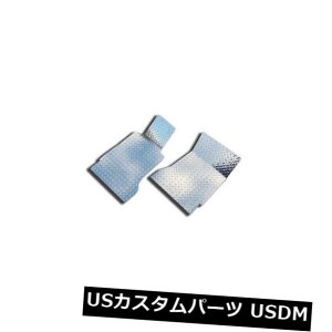 USbLp[c ACC Mustang Floor Mats Diamond Plate 2Pc Polished V6  GT 2005-2009-271010