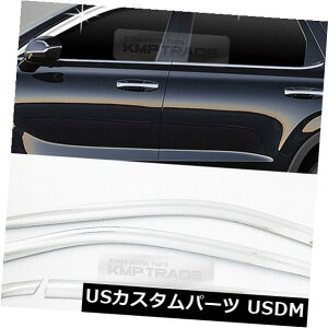 USbLp[c q_C2019-2020pChromeEBhExgToCU[CK[hB-563 Chrome Window Vent Sun Visor Rain Guard B-563 For HYUNDAI 2019-2020 Palisade