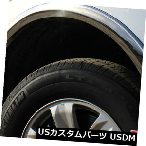 USbLp[c FTFDX02 2004-2014tH[hF-150|bVhXeXX`[X-tF_[tA FTFDX02 2004-2014 Ford F-150 POLISHED Stainless Steel X-FENDER FLARES