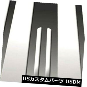 USbLp[c 1996-2002ZfXENXW210̒|XgJo[[6pcς]v~AFX Pillar Post Covers for 1996-2002 Mercedes E Class W210 [6pc Polished] Premium FX