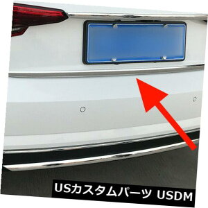 USbLp[c AEfBA4 B9Z_2017-2019X`[AgN`Jo[gANZT[ For Audi A4 B9 Sedan 2017-2019 Steel Rear Trunk Molding Cover Trims Accessories