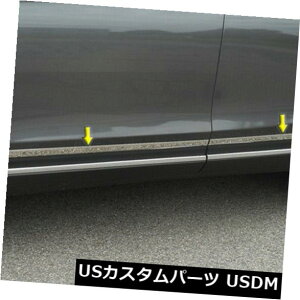 USbLp[c 2016-2019Nz_pCbgɍꂽbJ[plg[Lbg[4pcs] Polished Rocker Panel Trim Lower Kit fit for 2016-2019 Honda Pilot [4pcs]