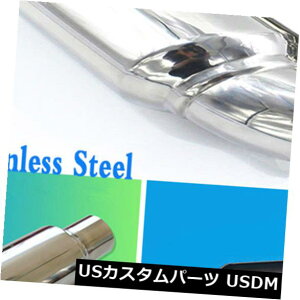 USbLp[c ՓIȎԂ̃XeX|̃NꂽrC}t[2.5 "ւ2.5"ւ̓ Universal Car Stainless Steel Chrome Polished Exhaust Muffler 2.5"Inlet To 2.5"