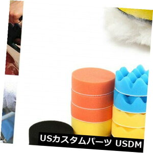 USbLp[c 31̎ԑ̃EBhEX|WbNXotpbh+hA_v^[Lbg 31 Pcs Car Body Window Sponge Polishing Waxing Buffing Pads + Drill Adapter Kit