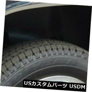 USメッキパーツ FTGM206 2007-2010 GMC Sierra 2500 HDスーパーポリッシュドステンレススチールフェンダートリム FTGM206 2007-2010 GMC Sierra 2500 HD Super POLISHED Stainless Steel Fender Trim