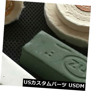 USbLp[c V2xJ[|bVOy[Xg+ 3xotpbh_Ny[XgubN New 2x Car Polishing Paste + 3x Buffing Pads Chromium Oxide Abrasive Paste Block