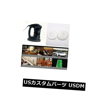 USbLp[c gїp12V 80WԎԂ̍bNX̃|bV̐܋@B Portable Black 12V 80W Car Vehicle High Polishing Waxer Polisher Cleaner Machine