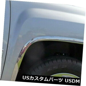 US���b�L�p�[�c 2007-2013�V�{���[�V���o���[�h�t�F���_�[�g����4��-1�N�ۏ� 2007-2013 Chevrolet Silverado Fender Trim 4Pcs - 1 Year Warranty �y���s�A���i�z