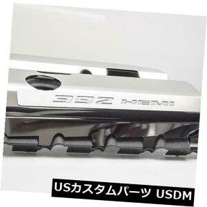 USbLp[c 2015-2019 6.4 392GWp̐ꂽR[Jo[zCgJ[{t@Co[ Polished Fuel Rail Covers W/ White Carbon Fiber for 2015-2019 6.4 392 Engines