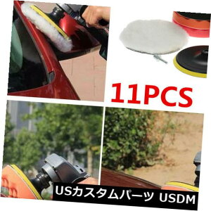 USbLp[c 117 "/ 18 cmotgX|WpbhZbgԗp|bV[obt@[ 11Pcs 7"/18cm Buffing Wavy Sponge Polishing Pad Set For Car Auto Polisher Buffer