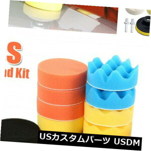 USbLp[c 31̎Ԏԑ̃X|Wpbh+E[otpbh+hA_v^[Lbg 31 Pcs Auto Car Body Sponge Polishing Pad+Woolen Buffing Pads+Drill Adapter Kit