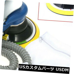 USbLp[c 6 "GAM[^TfBO10000 RPM̋C_I[r^T_[|bV[ 6" 10000 RPM Pneumatic Random Orbital Sander Polisher with Air Regulator Sanding