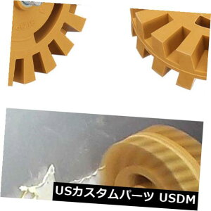 USbLp[c 1xfJ[Ԃ̏SfBXNzC[c[sXgCv|VOC+A_v^[ 1x Decal Removal Car Eraser Disk Wheel Tool Pinstripe Polishing Repair+Adaptor