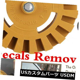 USメッキパーツ ユニバーサル1ピースゴムデカール除去ツール車ホイールステッカー消しゴム研磨キット Universal 1Pcs Rubber Decal Removal Tool Car Wheel Sticker Eraser Polishing Kit